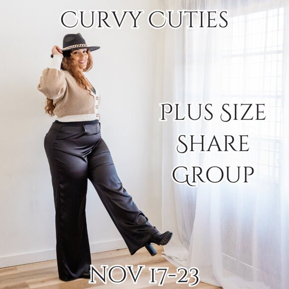 CURVY CUTIES: Plus Size Share Group Nov. 17-23 - Picture 1 of 2